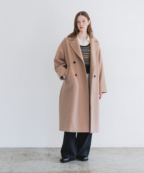 URBAN RESEARCH（アーバンリサーチ）の「スーパー140ウールチェスターコート（その他アウター・レディース・ブラウン/ブラック/ベージュ・36/38）」の8枚目の写真