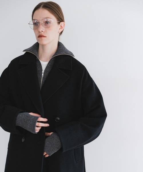 URBAN RESEARCH（アーバンリサーチ）の「スーパー140ウールチェスターコート（その他アウター・レディース・ブラウン/ブラック/ベージュ・36/38）」の18枚目の写真