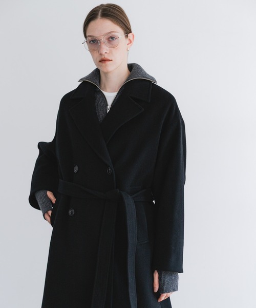 URBAN RESEARCH（アーバンリサーチ）の「スーパー140ウールチェスターコート（その他アウター・レディース・ブラウン/ブラック/ベージュ・36/38）」の19枚目の写真