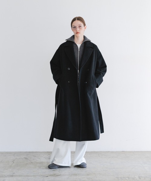 URBAN RESEARCH（アーバンリサーチ）の「スーパー140ウールチェスターコート（その他アウター・レディース・ブラウン/ブラック/ベージュ・36/38）」の22枚目の写真