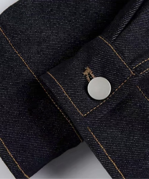 U:UME(ユーム)の「Retro Pocket Denim Jacket(デニムジャケット・メンズ・ブルー・XX-LARGE/X-LARGE/LARGE/MEDIUM)」の5枚目の写真