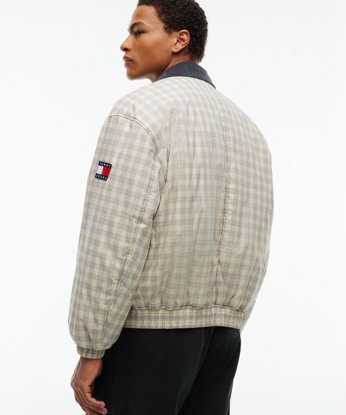 tommy jeans（トミー ジーンズ）の「ハリントンジャケット（ブルゾン・メンズ・ベージュ系その他3・LARGE/SMALL/MEDIUM）」の6枚目の写真