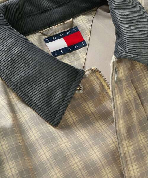 tommy jeans（トミー ジーンズ）の「ハリントンジャケット（ブルゾン・メンズ・ベージュ系その他3・LARGE/SMALL/MEDIUM）」の7枚目の写真