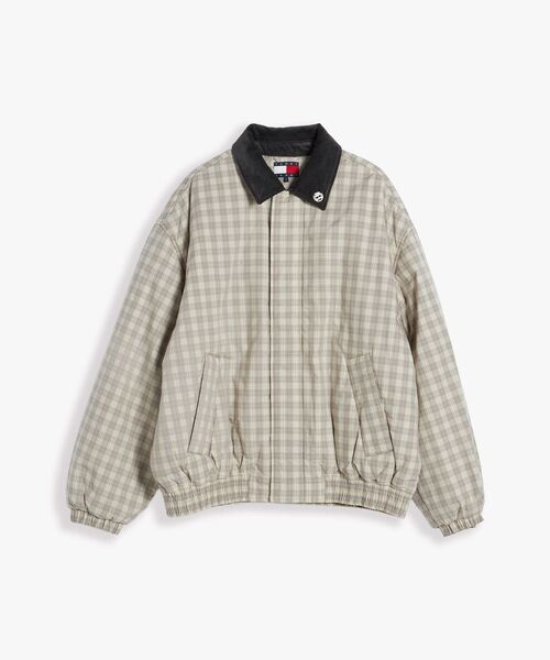 tommy jeans（トミー ジーンズ）の「ハリントンジャケット（ブルゾン・メンズ・ベージュ系その他3・LARGE/SMALL/MEDIUM）」の8枚目の写真