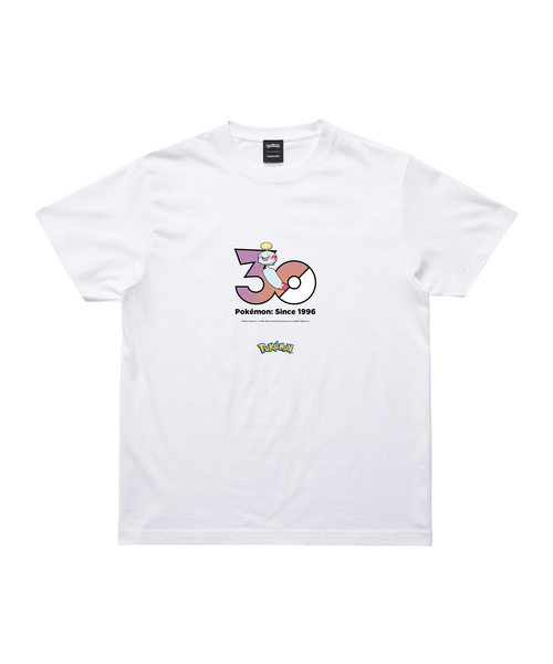 ZOZOSPOT(ゾゾスポット)の「Pokemon 30th Anniversary 1025 T-shirt 「チリーン」(Tシャツ/カットソー・レディース・ホワイト・SMALL/MEDIUM/LARGE/X-LARGE/XX-LARGE/XXX-LARGE/100cm/110cm/120cm/130cm/140cm/150cm/160cm)」の1枚目の写真
