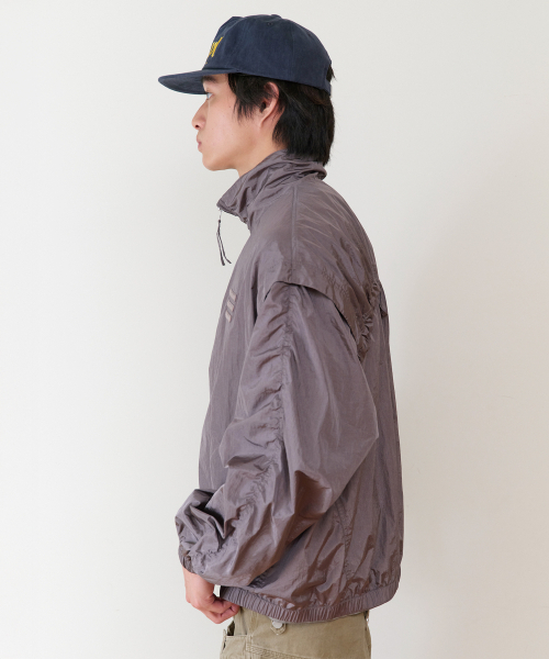 THEVINYLHOUSE(ザバイニルハウス)の「SHIRRING OVER NYLON JACKET PURPLE(ナイロンジャケット・メンズ・その他・SMALL/MEDIUM/LARGE)」の6枚目の写真