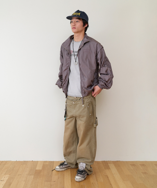 THEVINYLHOUSE(ザバイニルハウス)の「SHIRRING OVER NYLON JACKET PURPLE(ナイロンジャケット・メンズ・その他・SMALL/MEDIUM/LARGE)」の9枚目の写真