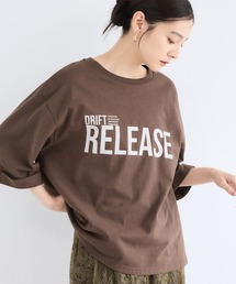 BARNYARDSTORM（バンヤードストーム）の「BARNYARDSTORM /  7分袖ゆるロゴT（Tシャツ/カットソー・レディース）」