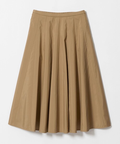 UNITED ARROWS(ユナイテッドアローズ)の「タフタ マチ スカート ‐はっ水‐(スカート・レディース・ブラック/ベージュ・36/38)」の2枚目の写真