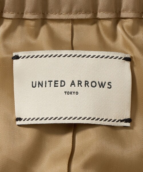 UNITED ARROWS(ユナイテッドアローズ)の「タフタ マチ スカート ‐はっ水‐(スカート・レディース・ブラック/ベージュ・36/38)」の11枚目の写真