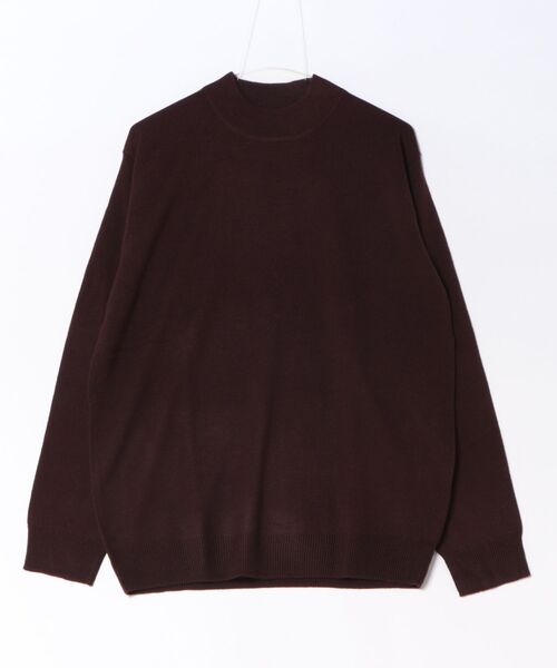 TETE(テット)の「【TETE SELECTION】ファインタッチハイネックセーター(ニット/セーター・メンズ・チャコールグレー/ブラック/ネイビー/ブラウン・MEDIUM/LARGE/X-LARGE)」の4枚目の写真