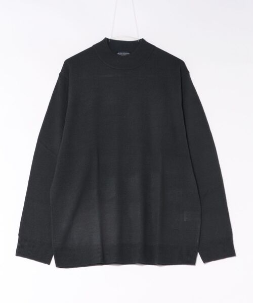 TETE(テット)の「【TETE SELECTION】ファインタッチハイネックセーター(ニット/セーター・メンズ・チャコールグレー/ブラック/ネイビー/ブラウン・MEDIUM/LARGE/X-LARGE)」の3枚目の写真