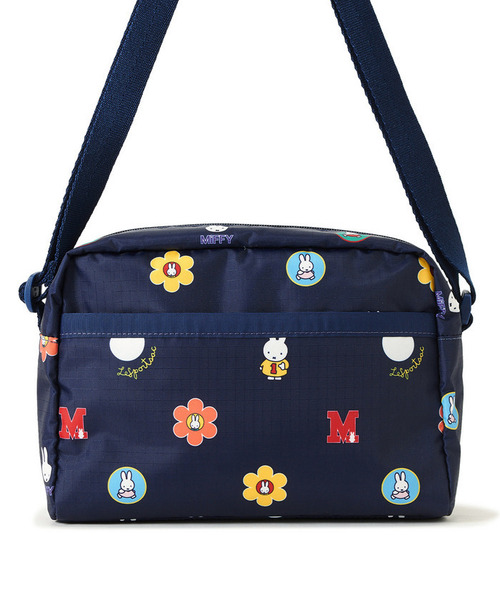 Miffy（ ミッフィー）の「【LeSportsac×Miffy】DANIELLA CROSSBODY ミッフィーネイビーポルカドット（ショルダーバッグ・レディース・ブルー・FREE）」の6枚目の写真