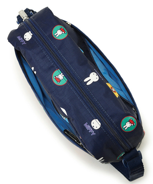 Miffy（ ミッフィー）の「【LeSportsac×Miffy】DANIELLA CROSSBODY ミッフィーネイビーポルカドット（ショルダーバッグ・レディース・ブルー・FREE）」の8枚目の写真