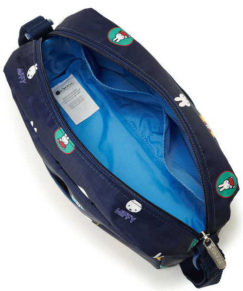 Miffy（ ミッフィー）の「【LeSportsac×Miffy】DANIELLA CROSSBODY ミッフィーネイビーポルカドット（ショルダーバッグ・レディース・ブルー・FREE）」の9枚目の写真