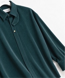 CULLNI(�N���j)�́yCULLNI/�N���j�zEX.Cord Pique Chin Tab Long Sleeve Shirt(�V���c/�u���E�X)