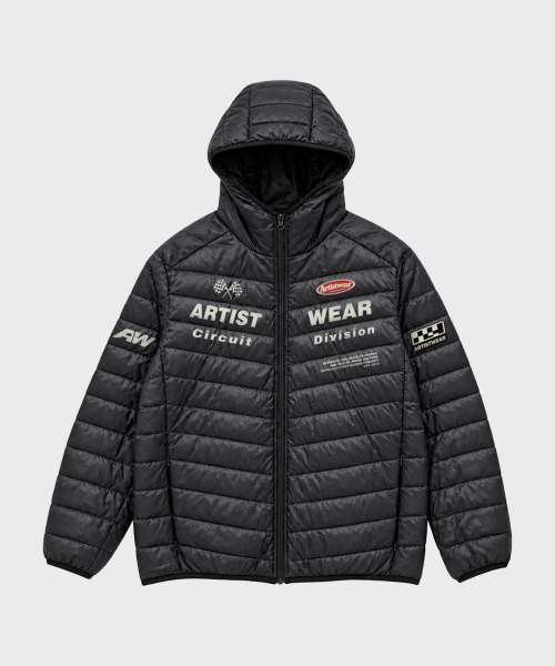 ARTISTWEAR（アーティストウェア）の「シグネチャー ライトダウンジャケット（ダウンジャケット/コート・レディース・ブラック・SMALL/MEDIUM/LARGE/X-LARGE/XX-LARGE/XXXX-LARGE）」の15枚目の写真