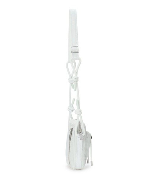 HUNTER(ハンター)の「HUNTER/ハンター ショルダーバッグ プレミアム ナイロン フォンポーチ UBX5528NYL(ショルダーバッグ・メンズ・ブラック/ホワイト・FREE)」の8枚目の写真