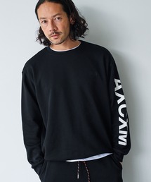 msw1960-Sleeve-Graphic Crewneck スウェット(AXM-BFA0006)