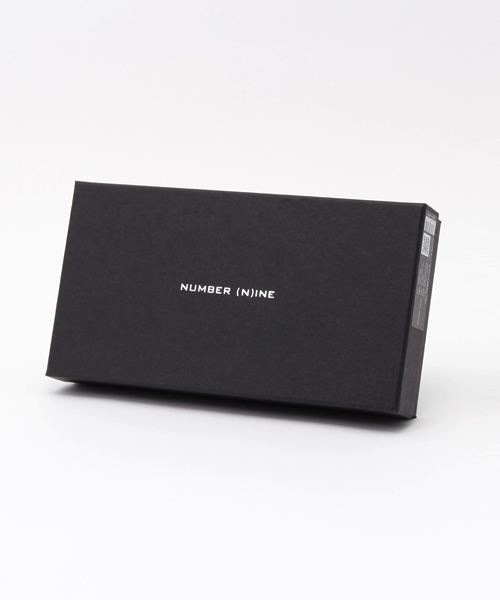 NUMBER (N)INE（ナンバーナイン）の「ロングウォレット＿イタリアンレザー（財布・メンズ・ブラック/オフホワイト・ONE SIZE）」の9枚目の写真