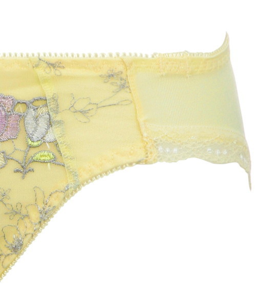 AMOSTYLE BY Triumph（アモスタイルバイトリンプ）の「チャーミングラマー　サニタリー(レギュラー)AMST1090 SAN.Hikini（ショーツ・レディース・ネイビー/イエロー/ブルー/ピンク/ホワイト/グリーン・L/M）」の7枚目の写真