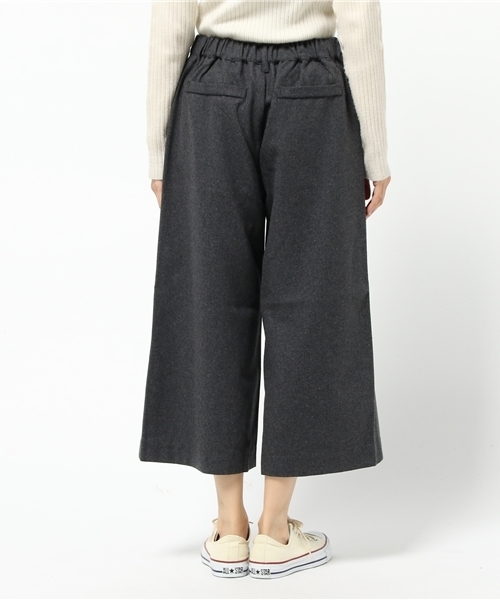 LBC（エルビーシー）の「nカラーフラノガウチョパンツ                    （その他パンツ・レディース・チャコールグレー/ライトブラウン/ネイビー・MEDIUM）」の6枚目の写真