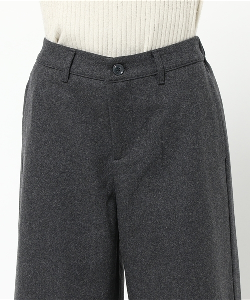 LBC（エルビーシー）の「nカラーフラノガウチョパンツ                    （その他パンツ・レディース・チャコールグレー/ライトブラウン/ネイビー・MEDIUM）」の7枚目の写真