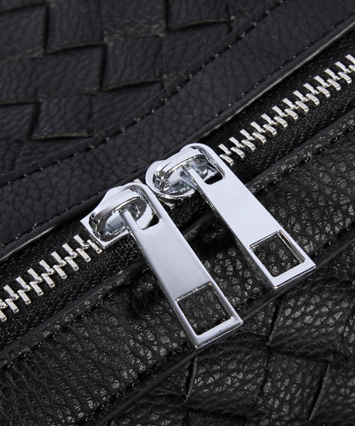 【セール】編み込み PUレザーボストンバッグ 2way（ボストンバッグ）｜８(eight)（エイト）