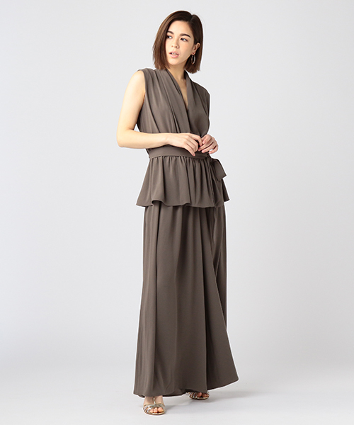 ESTNATION(エストネーション)の「ESTNATION パンツ(その他パンツ・レディース・カーキ/ネイビー/ホワイト・38/36)」の5枚目の写真