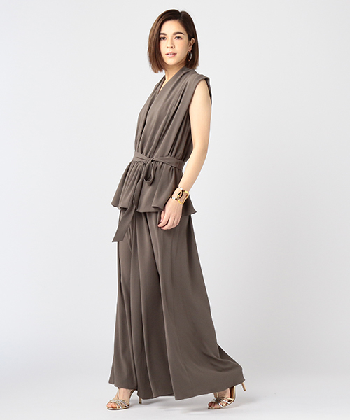 ESTNATION(エストネーション)の「ESTNATION パンツ(その他パンツ・レディース・カーキ/ネイビー/ホワイト・38/36)」の4枚目の写真
