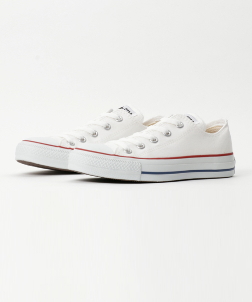 LE TALON（ルタロン）の「CONVERS ALL STAR OX（スニーカー・レディース・ホワイト/ブラック/アイボリー・23cm/23.5cm/24cm/24.5cm/25cm）」の2枚目の写真