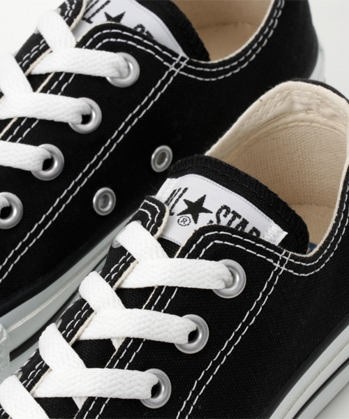 LE TALON（ルタロン）の「CONVERS ALL STAR OX（スニーカー・レディース・ホワイト/ブラック/アイボリー・23cm/23.5cm/24cm/24.5cm/25cm）」の9枚目の写真