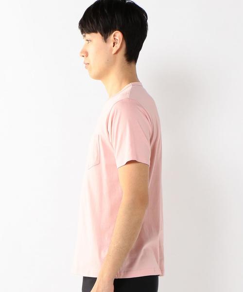 coen(コーエン)の「USAピマコットンクルーネックTシャツ(Tシャツ/カットソー・メンズ・イエロー/ネイビー/ホワイト/ライトピンク・X-LARGE/LARGE/MEDIUM/SMALL)」の7枚目の写真
