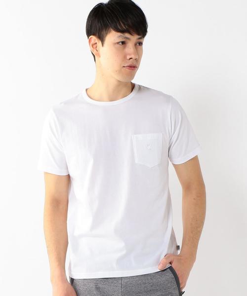coen(コーエン)の「USAピマコットンクルーネックTシャツ(Tシャツ/カットソー・メンズ・イエロー/ネイビー/ホワイト/ライトピンク・X-LARGE/LARGE/MEDIUM/SMALL)」の18枚目の写真