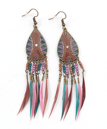 チチカカ | ドロップ型フェザーピアス(ピアス（両耳用）)