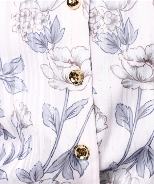 JILL by JILL STUART（ジルバイジルスチュアート）の「MISTY LAME STRIPE OP（ワンピース・レディース・ベージュ/ピンク・SMALL/MEDIUM）」の13枚目の写真