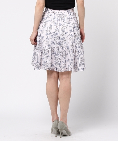 JILL by JILL STUART（ジルバイジルスチュアート）の「MISTY LAME STRIPE OP（ワンピース・レディース・ベージュ/ピンク・SMALL/MEDIUM）」の8枚目の写真