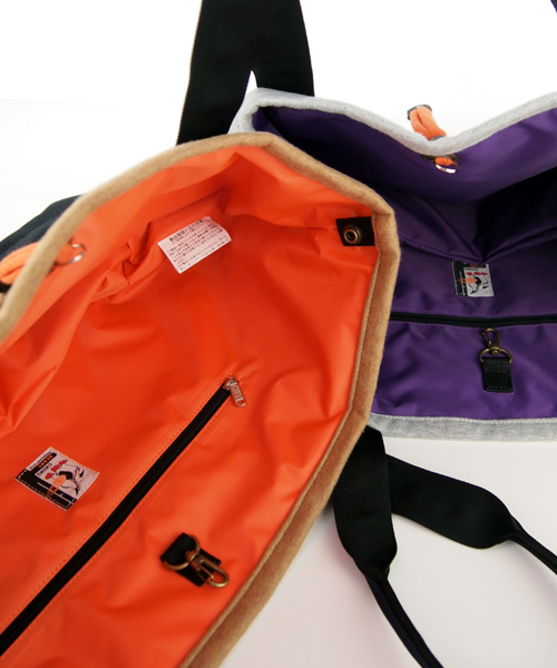 BEAMS（ビームス）の「CHUMS×BEAMS / 35th別注 スウェットトートバッグ（トートバッグ・メンズ・ライトグレー/ブラウン・ONE SIZE）」の8枚目の写真