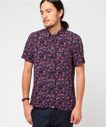 Pretty Green | SS BEAUFORT プリント BDシャツ(ポロシャツ)