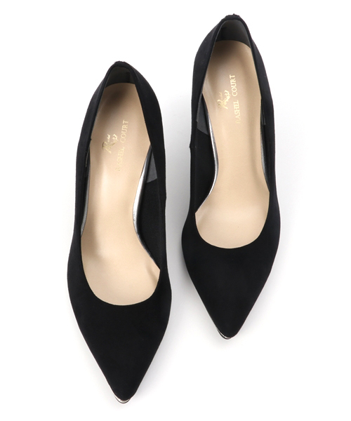 Bou Jeloud(ブージュルード)の「ゴールドラインパンプス(パンプス・レディース・ブラック/A・M/S/L)」の4枚目の写真