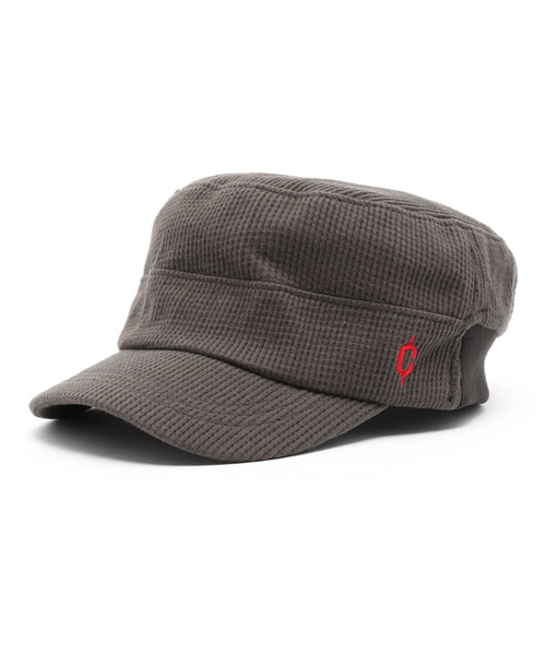 【クレ】ワッフル生地 リブ ワーク キャップ（キャップ）｜Clef（クレ）