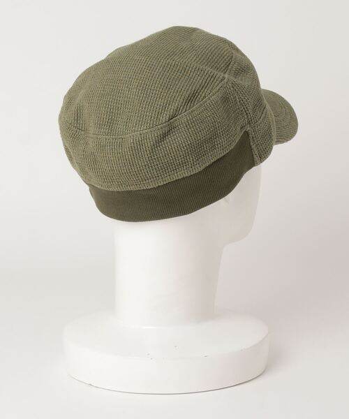 【クレ】ワッフル生地 リブ ワーク キャップ（キャップ）｜Clef（クレ）