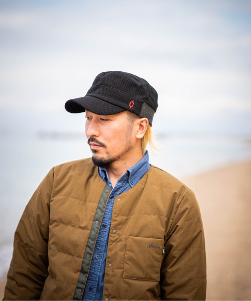 【クレ】ワッフル生地 リブ ワーク キャップ（キャップ）｜Clef（クレ）