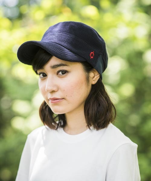 【クレ】ワッフル生地 リブ ワーク キャップ（キャップ）｜Clef（クレ）