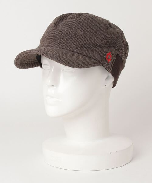 【クレ】ワッフル生地 リブ ワーク キャップ（キャップ）｜Clef（クレ）