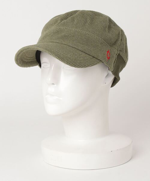 【クレ】ワッフル生地 リブ ワーク キャップ（キャップ）｜Clef（クレ）