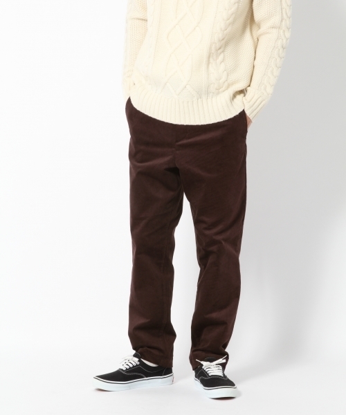 GLOBAL WORK（グローバルワーク）の「コーディロイテーパード/775632（その他パンツ・メンズ・ブラック/ダークブラウン/ベージュ・MEDIUM/LARGE/SMALL）」の3枚目の写真