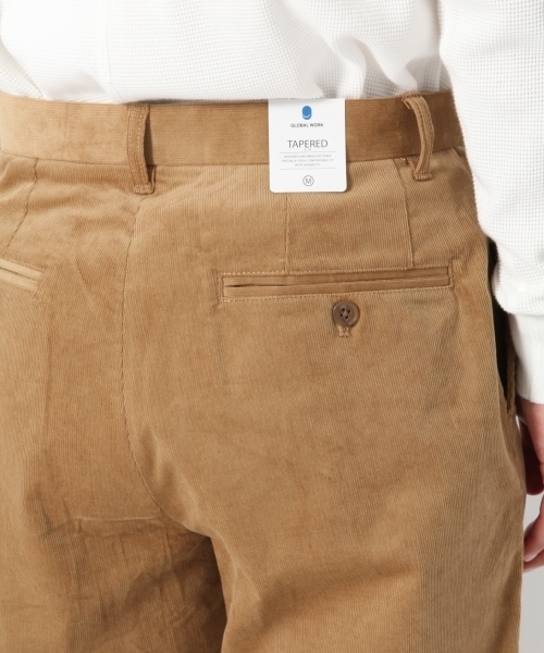 GLOBAL WORK（グローバルワーク）の「コーディロイテーパード/775632（その他パンツ・メンズ・ブラック/ダークブラウン/ベージュ・MEDIUM/LARGE/SMALL）」の11枚目の写真