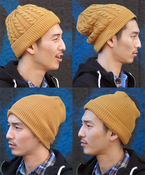 BEAMS（ビームス）の「○BEAMS / 4WAY ケーブル ニットキャップ（ニットキャップ/ビーニー・メンズ・チャコールグレー/ブラック/レッド/イエロー/ブルー/ネイビー・ONE SIZE）」の5枚目の写真