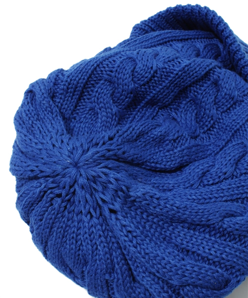 BEAMS（ビームス）の「○BEAMS / 4WAY ケーブル ニットキャップ（ニットキャップ/ビーニー・メンズ・チャコールグレー/ブラック/レッド/イエロー/ブルー/ネイビー・ONE SIZE）」の9枚目の写真